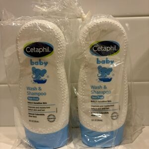 CETAPHIL BABY WASH & SHAMPOO Tear Free Natural Calendula, Aloe Vera